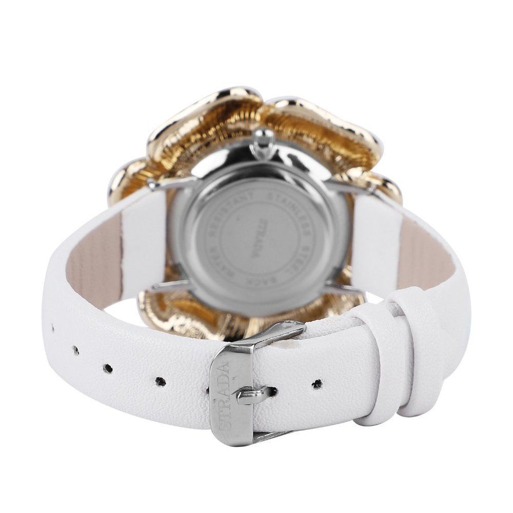Strada Watch Mallow Flower White - Picture 6 of 6